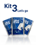 Let's Go - Kit 3 unidades